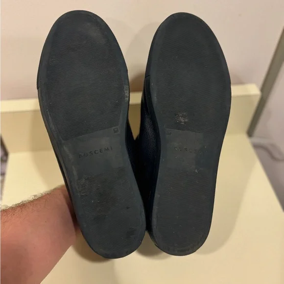 Buscemi Navy and Gold Men's Sneakers - Picture 9 of 9